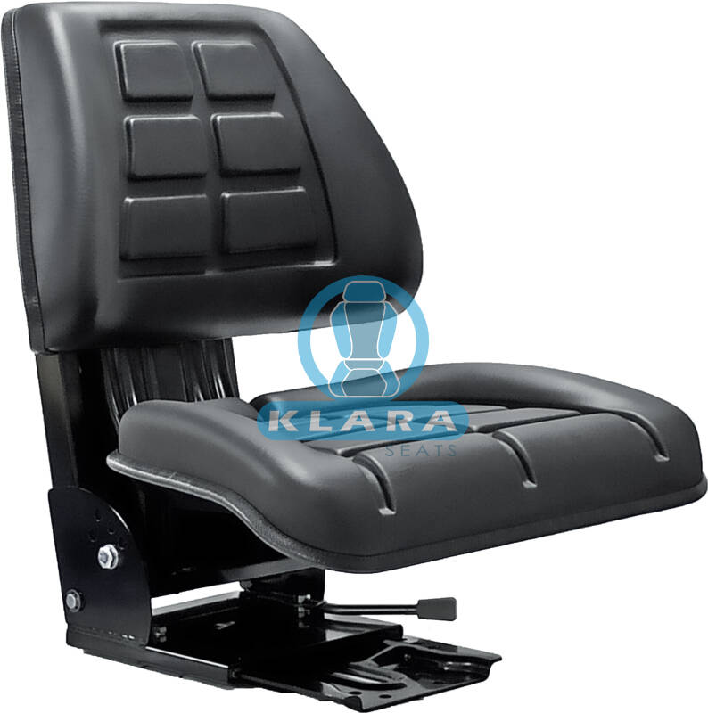 Klara Seats schlepper Seggiolino trattore KS 44/1 V PVC nero neigungsverstellbar 