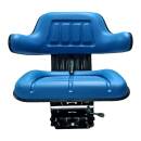New Holland Ford Schleppersitz Traktorsitz Sitz PVC Blau passend