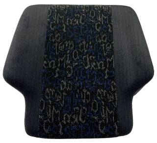 Grammer MSG 90.3-6 C Sitzkissen Stoff schwarz blau kpl. 1056426
