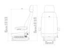 Amarillo Basic Stoff RVI Volvo Spurmaß 216 mm MSG...