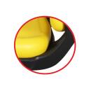 KS 4300 Sitzschale PVC gelb passend für John Deere Aufsitzmäher (klappbar)