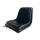 Sitzschale KS 390 PVC Schwarz 390mm mit Verstellschienen