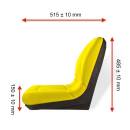 Sitzschale gelb passend AM131461, AM132775, AM132776,...