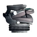 Schleppersitz Traktorsitz Sitz Stoff mit Armlehnen und Rückenverlängerung KS 83H/90ARM