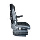 Schleppersitz Traktorsitz Sitz PVC mit Armlehnen und Rückenverlängerung KS 83H/90ARM