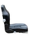 Klara Seats S922 Sitzoberteil PVC 615mm lange Rückenlehne inkl. Verstellschienen (ohne Rückenverlängerung)