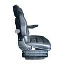 Luftsitz Schleppersitz Traktorsitz Sitz PVC mit Armlehnen und Rückenverlängerung KS 93H/90ARM