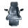 Luftsitz Schleppersitz Traktorsitz Sitz PVC mit Armlehnen und Rückenverlängerung KS 93H/90ARM