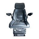 Luftsitz Schleppersitz Traktorsitz Fahrersitz PVC mit Armlehnen KS 95H/90ARM 12V