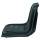 Sitzschale KS 390 PVC Schwarz 390mm (dickes PVC)