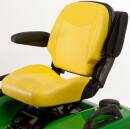 Sitz PVC gelb passend für John Deere BM25346 Model X540