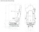 SKA 6860/M23L-CL Beifahrersitz Classic Line Wohnmobilsitz, 3-Punkt-Gurt rechts